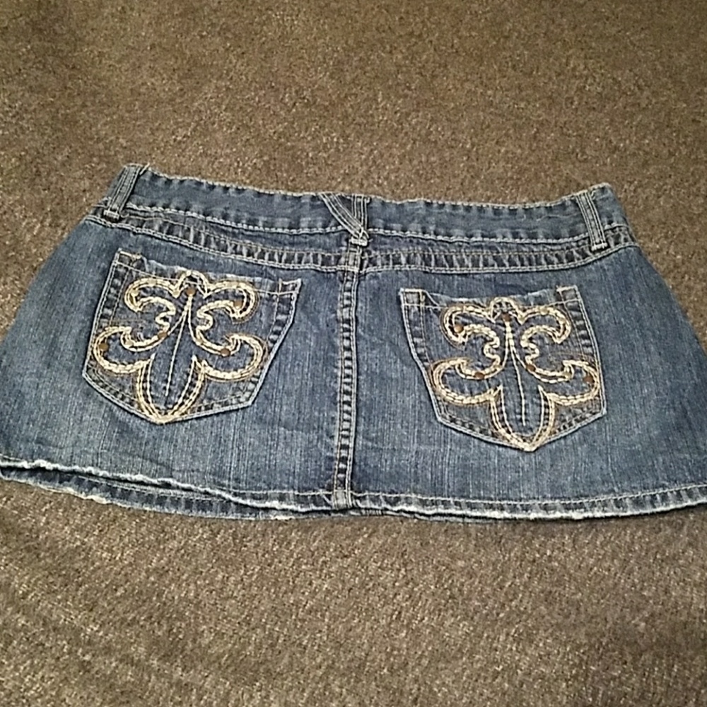 Jean skirt